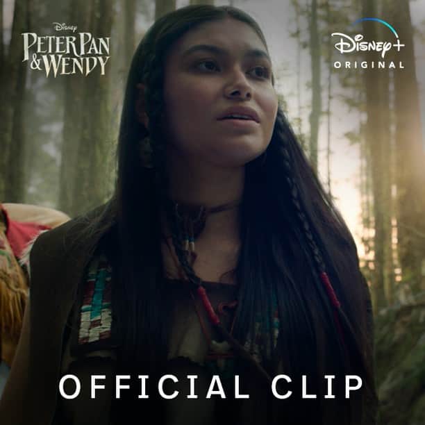 Walt Disney Studiosのインスタグラム：「Check out Alyssa Wapanatâhk as Tiger Lily in the new official clip from #PeterPanAndWendy. Don't miss the magical adventure streaming Friday only on @disneyplus. ✨ @wapanatahk」