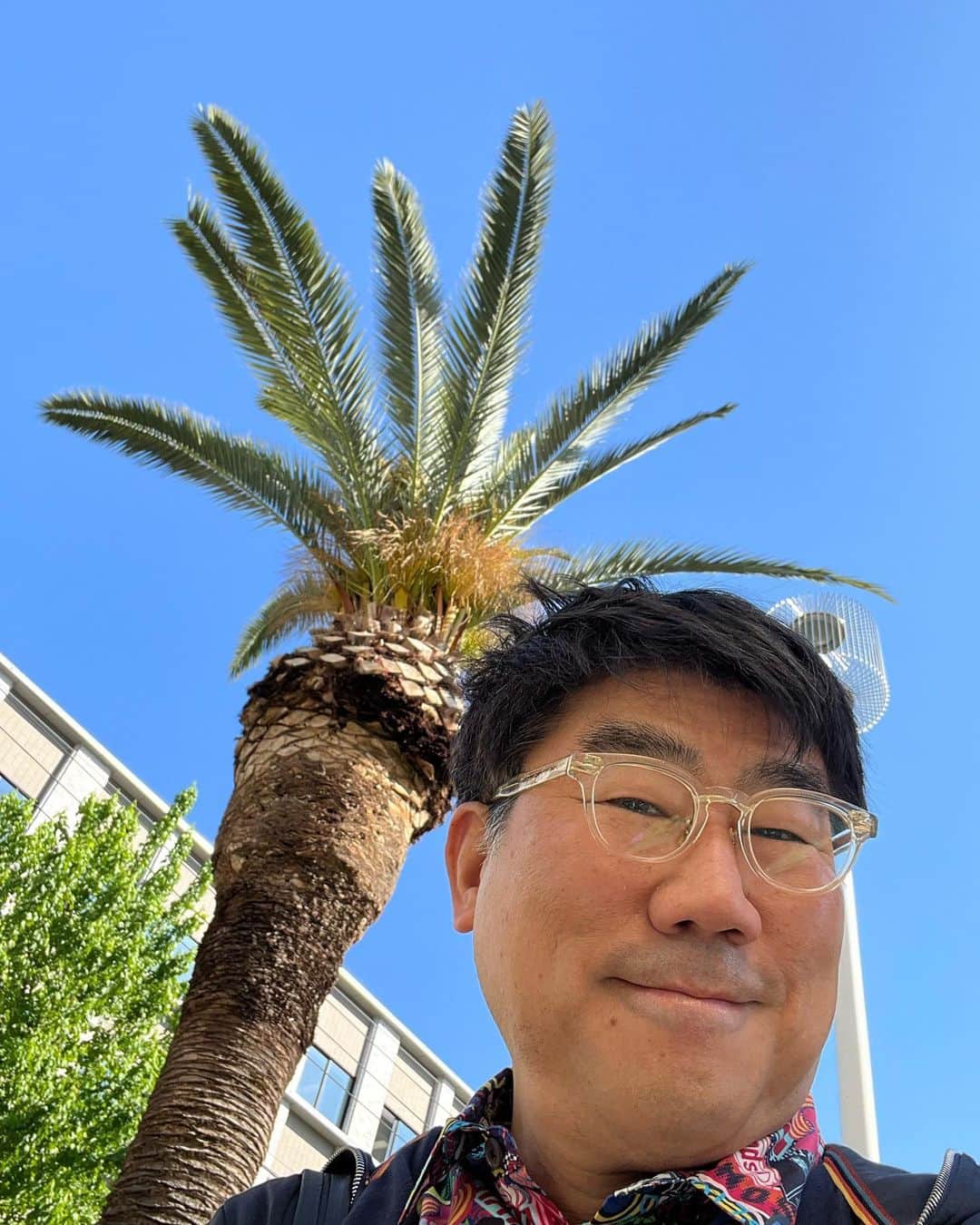 亀田誠治のインスタグラム：「LAではなくNM（中目黒）です！爽やかな朝！😊😊😊」