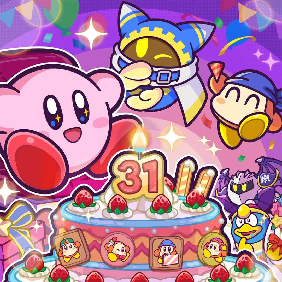 任天堂さんのインスタグラム写真 - (任天堂Instagram)「#4月27日 #カービィのバースデー #星のカービィ #カービィ #kirby #Nintendo #任天堂」4月27日 12時30分 - nintendo_jp