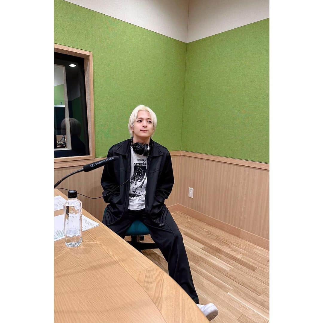 和田颯のインスタグラム：「. 昨日は群馬でmottoの撮影とハヤラジの収録してきました！ 定期的に地元に帰れるのはやっぱり嬉しいな〜」