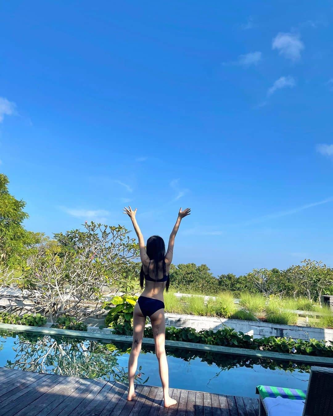 ナナ さんのインスタグラム写真 - (ナナ Instagram)「healing~💛in bali   #Bali #발리 #여행  #Hideawayvilla  #liveinbali #리브인발리 #ferbean」4月27日 12時55分 - jin_a_nana