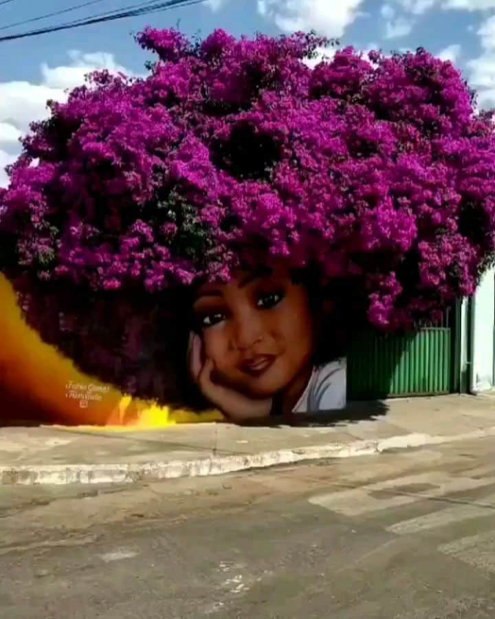 Padgramのインスタグラム：「When you combine nature with art 🌸🎨 Favorite? Credit: @fabiogomestrindade  #pgdaily #pgstar#pgcounty #beautiful #planetgo#planet #planetearth #amazing #awesome #nature #beauty #art」