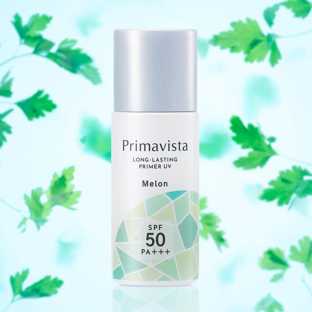 Primavista プリマヴィスタ公式のインスタグラム：「. ＼2023.4 NEW！／  #SPF50下地 から爽やかな香りと ひんやり感がプラスされた限定品が登場！ 今回はメロンのカラーをご紹介します💚  🍈メロン 赤みをカバーして透明美*プラス みずみずしく澄んだ*印象に仕上がります✨ SNSで話題になった定番のメロンとカラーは同じです！  爽やかな『リフレッシュミントの香り』と ひんやり感で朝のメイク時間をリフレッシュタイムに💚  ＊メイクアップ効果による  #Primavista #プリマヴィスタ #プリマ #スキンプロテクトベース皮脂くずれ防止 #スキンプロテクトベース #ウォータープルーフ #ベースメイク #ベースメイクアイテム #下地 #化粧下地 #メイク下地 #プライマー #透明感メイク #トーンアップ #トーンアップ下地 #カラー下地 #カラーコントロール #コントロールカラー #UVカット #日焼け止め #日焼け止め下地 #崩れにくいメイク #テカリ防止 #テカリ #夏メイク #夏下地 #くずれと闘う夏下地 #凪ぎ肌 #グリーン下地」