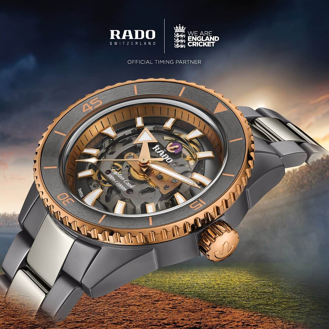 ラドーさんのインスタグラム写真 - (ラドーInstagram)「We’re proud to announce that Rado is the Official Timing Partner of the England and Wales Cricket Board (ECB). As a pioneer in its field, Rado perfectly embodies the bold new style of cricket pioneered by the England men’s and women’s teams, pushing the limits of design and technology to create world-class watches.  #Rado #OfficialTimingPartner #EnglandCricket #CricketLife #Feelit」4月27日 17時13分 - rado