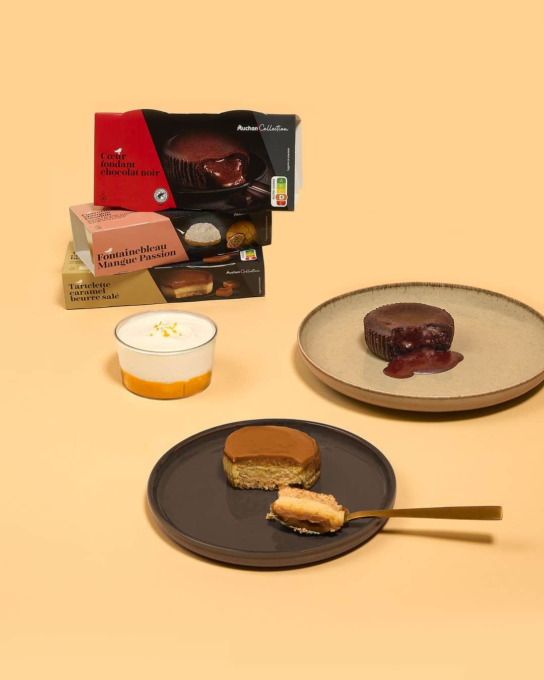 auchan_franceさんのインスタグラム写真 - (auchan_franceInstagram)「Craquez pour nos délicieux desserts Auchan Collection 😉  Des créations originales, gourmandes et onctueuses qui vous feront fondre de plaisir 🍰🍫  #Auchan #AuchanCollection #Dessert」4月27日 18時03分 - auchan_france