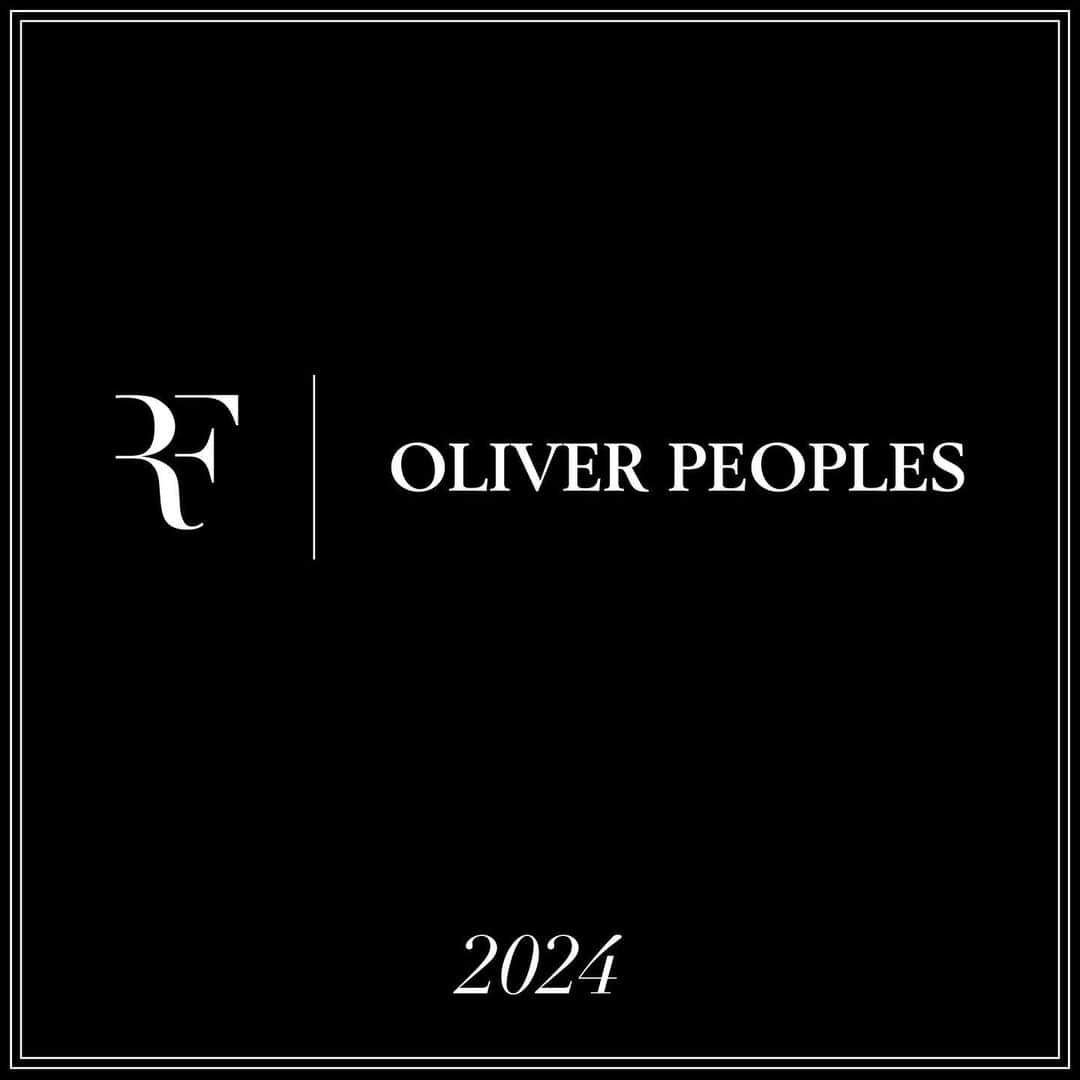 オリバーピープルズさんのインスタグラム写真 - (オリバーピープルズInstagram)「@rogerfederer and @oliverpeoples debut RF eyewear collection. Launching Spring 2024.」4月27日 21時00分 - oliverpeoples