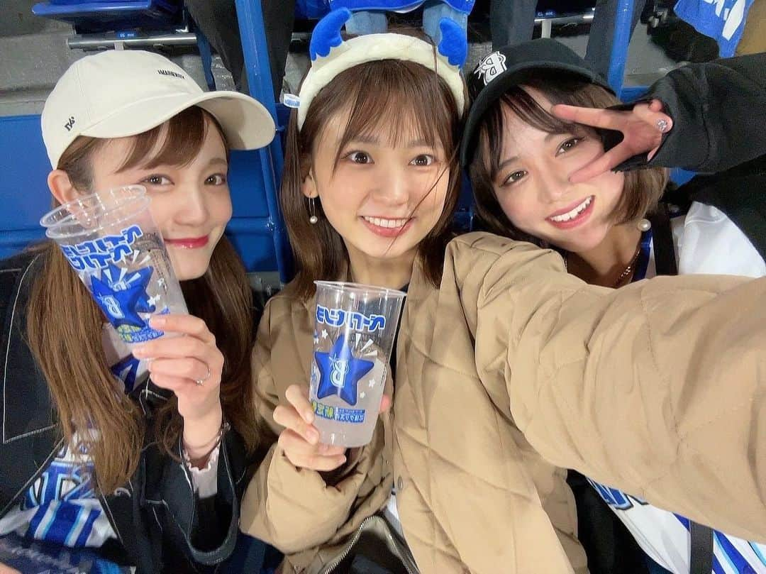 まなさんのインスタグラム写真 - (まなInstagram)「今日も逆転で 横浜優勝⭐️⭐️⭐️  #baystars  #baystars #diana」4月27日 22時09分 - manachan_1120