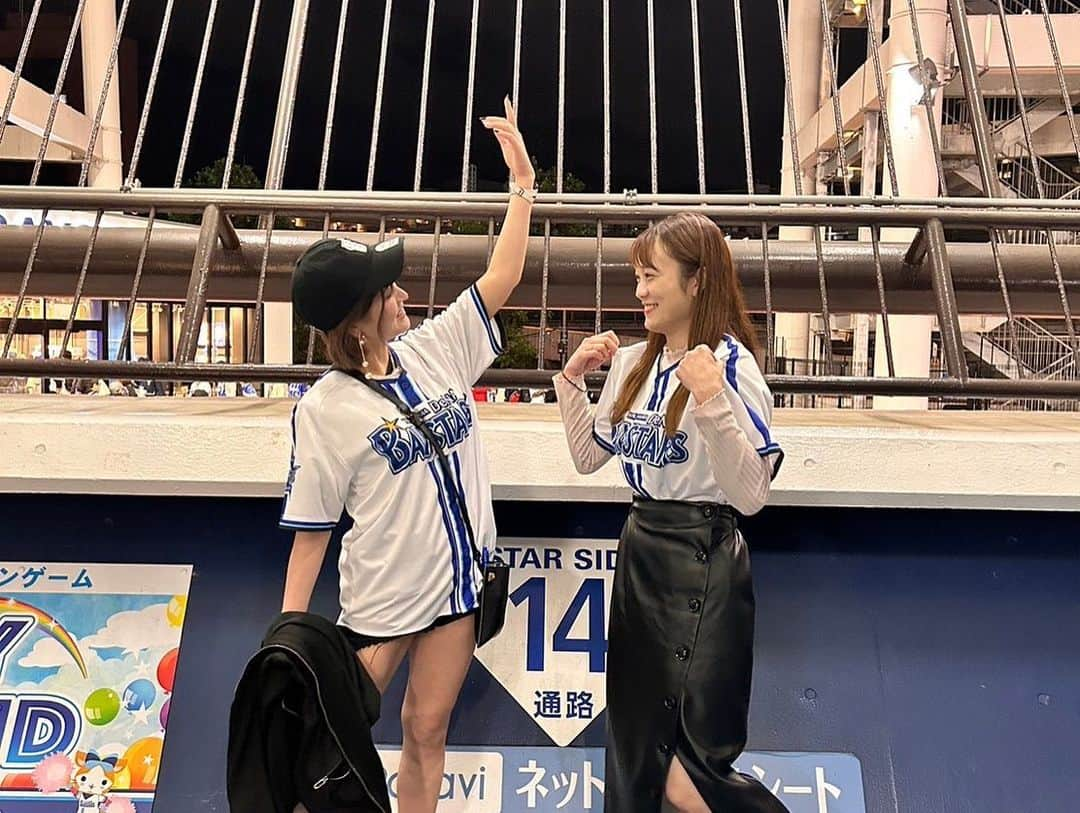 まなさんのインスタグラム写真 - (まなInstagram)「今日も逆転で 横浜優勝⭐️⭐️⭐️  #baystars  #baystars #diana」4月27日 22時09分 - manachan_1120