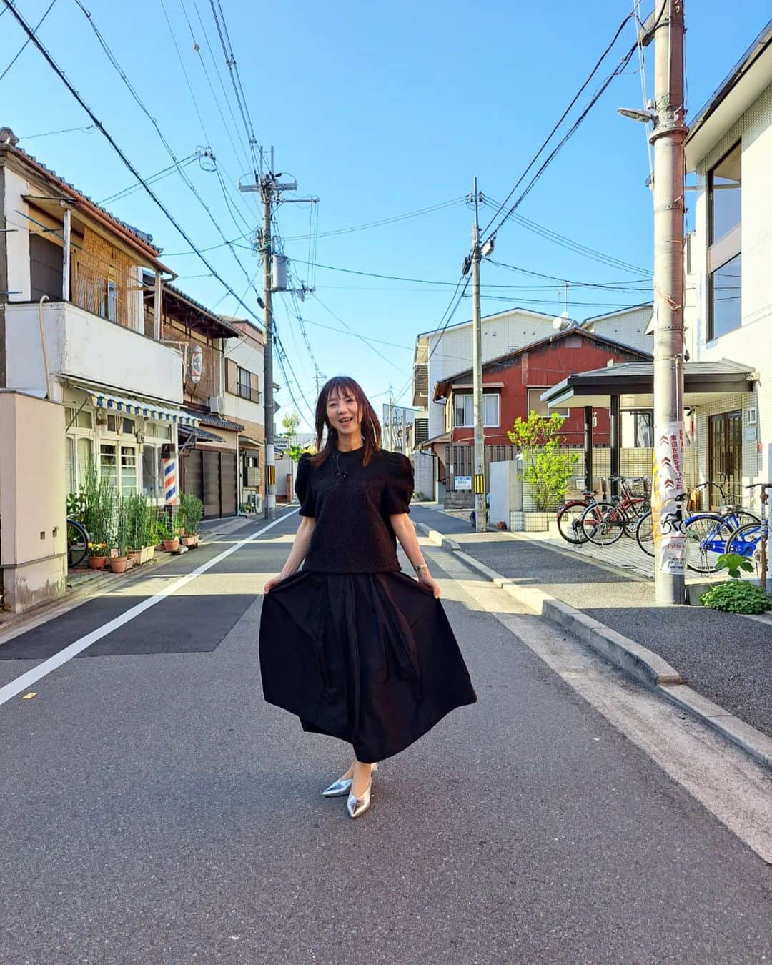 谷口キヨコさんのインスタグラム写真 - (谷口キヨコInstagram)「今日の衣装はもちろん神戸のアパレルellaさんなものです。春夏のものも可愛いものがいっぱいですね‼️」4月27日 22時03分 - kiyokotaniguchi