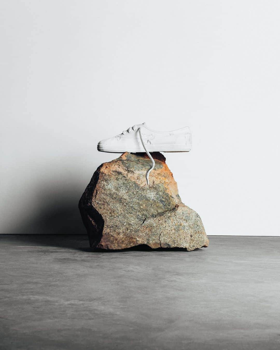 のインスタグラム：「Altuzarra x Keds available now in limited quantities.   “The sneakers are distressed and aged to reproduce the look of a worn shoe, revealing a luxurious satin underlayer beneath. I wanted to celebrate the beauty of wear and imperfections.” –Joseph Altuzarra」