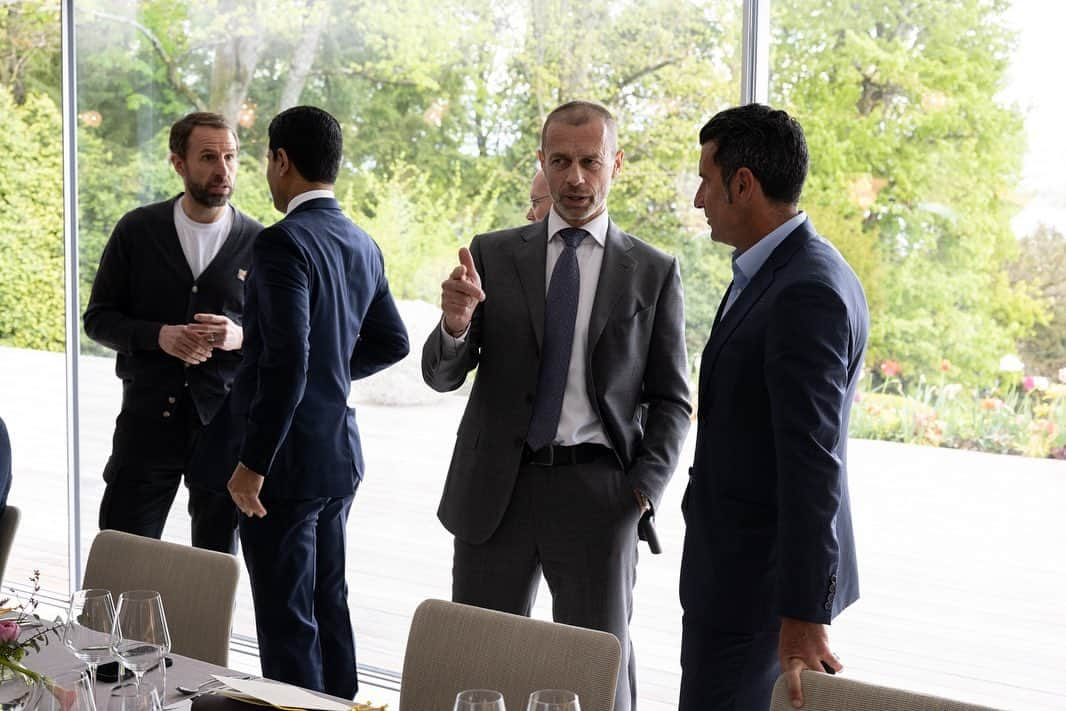 ルイス・フィーゴさんのインスタグラム写真 - (ルイス・フィーゴInstagram)「The UEFA Football Board held its inaugural meeting at the House of European Football in Nyon, Switzerland, reflecting on various topics, including the Laws of the Game and refereeing matters such as the line of intervention, VAR, the handball rule and player behaviour.」4月27日 22時14分 - luis__figo