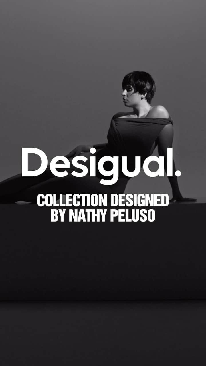 デシグアルのインスタグラム：「She’s the epitome of change, the incarnation of new standards, the voice of new empowerment. Discover the new #NathyPelusoxDesigual collection, available now.   #NewDesigual」