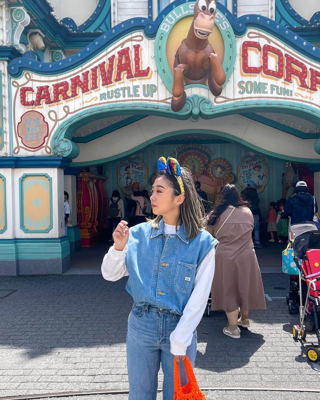 MISAのインスタグラム：「Tokyo Disney Sea🌋🌎💜 ・ #tds#tokyodisneysea#ootd#me #celebrationhotel#東京ディズニーシー #ディズニー#お泊まりディズニー」
