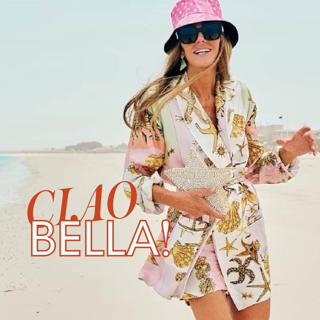 Bloomingdale'sのインスタグラム：「The joys of travel without the jet lag: Famed fashion journalist—and icon—@annadellorusso curates a glamorous summer escape filled with chic finds and colorful staples. Discover our European Holiday Carousel now at the link in our bio ☀️」