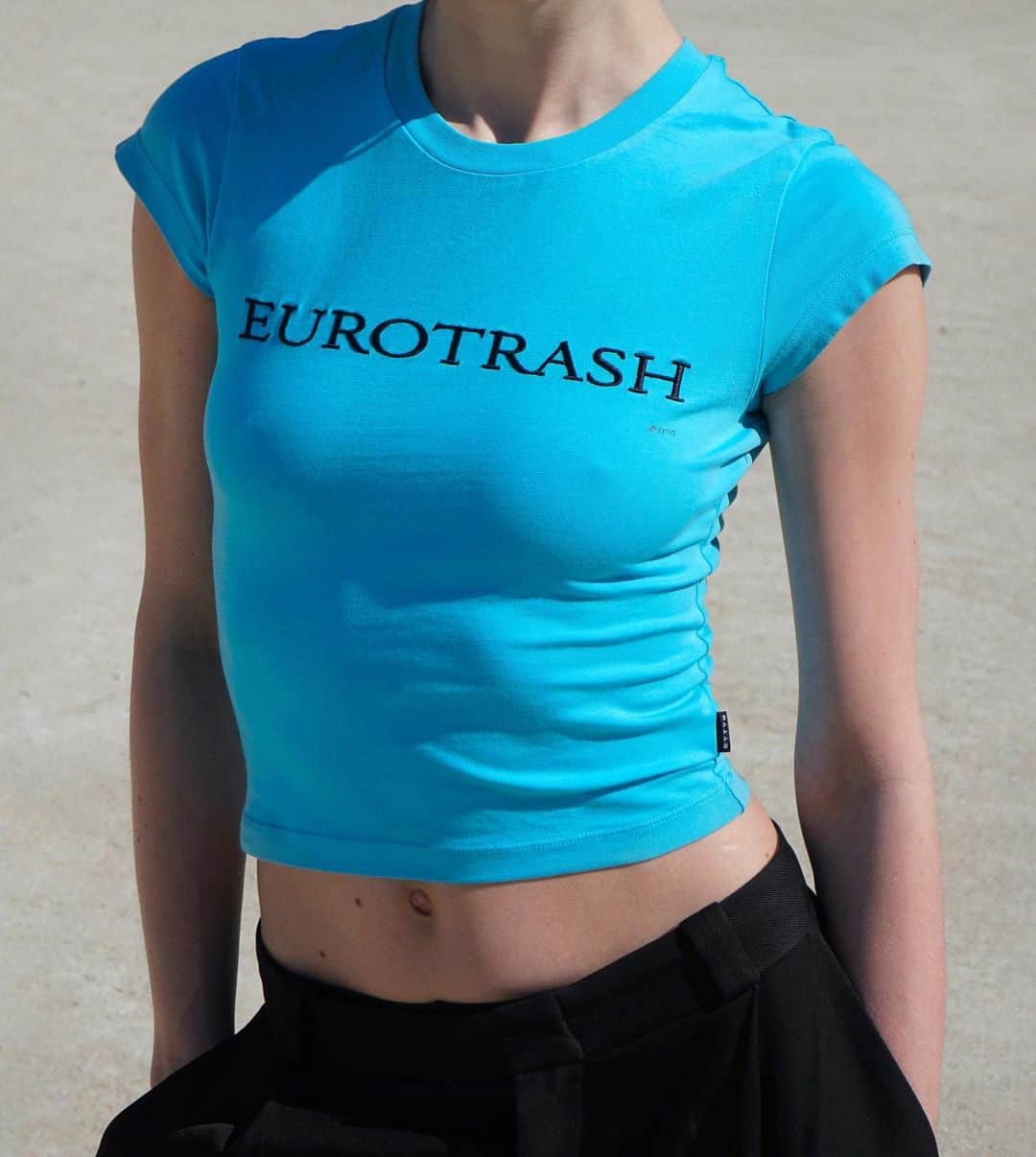 エイティーズのインスタグラム：「A new makeover.  The Eurotrash t-shirt is back in new colorways, available now online and in stores.」