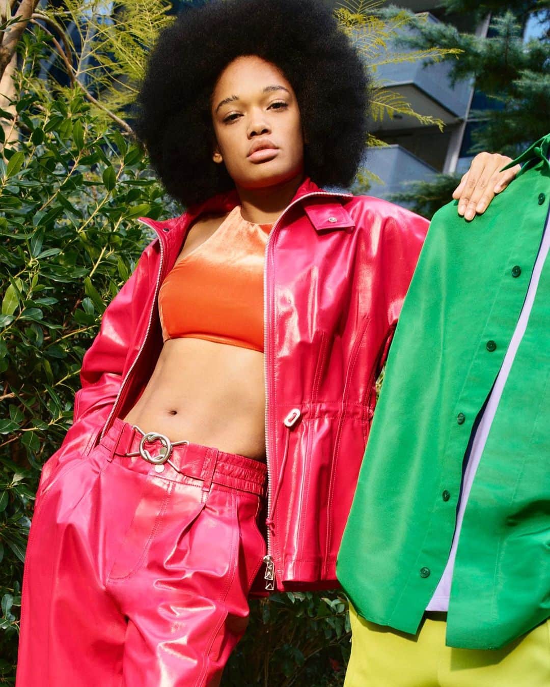 YOOX.COMのインスタグラム：「ALL IN THIS TOGETHER! Make some space in your wardrobe because #YOOX's new arrivals are coming in hot.  Colourful, shiny, spring-ready garments, what are you waiting for? Tap the link in bio!」