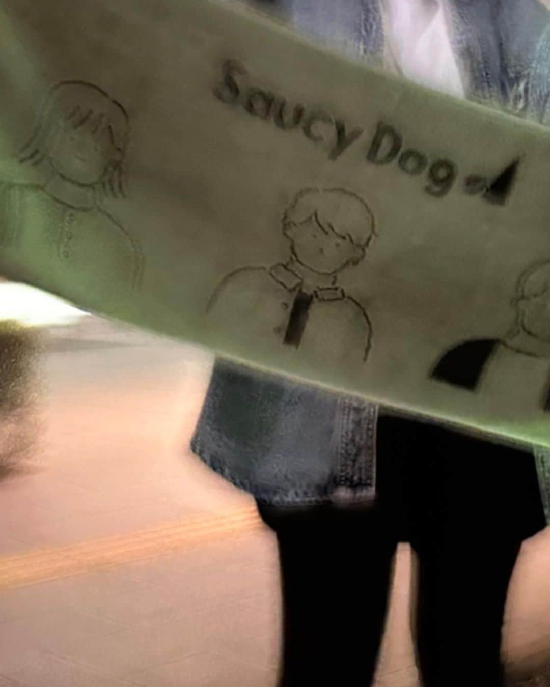 ろこのインスタグラム：「Saucy Dogのらいぶ🐶  楽しすぎたし、感動して泣いた、、😭♡  また行きたい🥹  #Saucy Dog @sinn_sd  @y122dr  @sdb_akizawa」