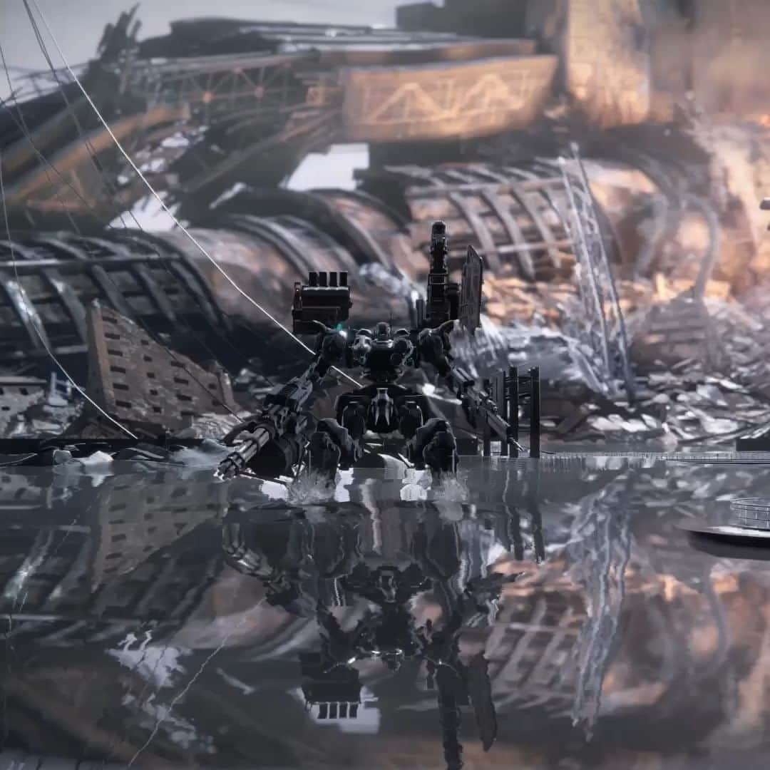 PlayStationのインスタグラム：「Armored Core VI Fires of Rubicon launches August 25.  FromSoftware reveals new trailer and gameplay details at PS Blog.」