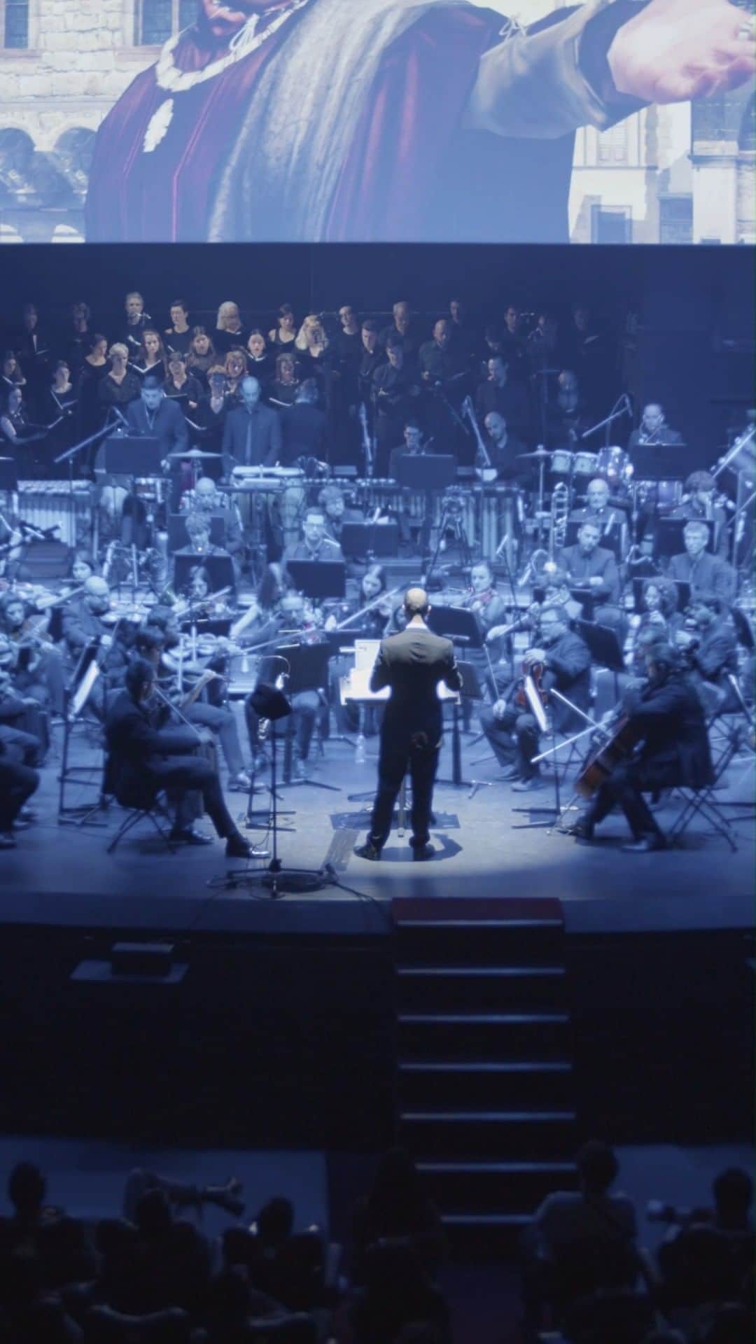 Ubisoftのインスタグラム：「🎻🎶 Immerse yourself in the Assassin's Creed Symphonic Adventure, a live orchestral celebration spanning the entire history of the series! Check out the full clip and find a performance near you, see our highlighted story!」