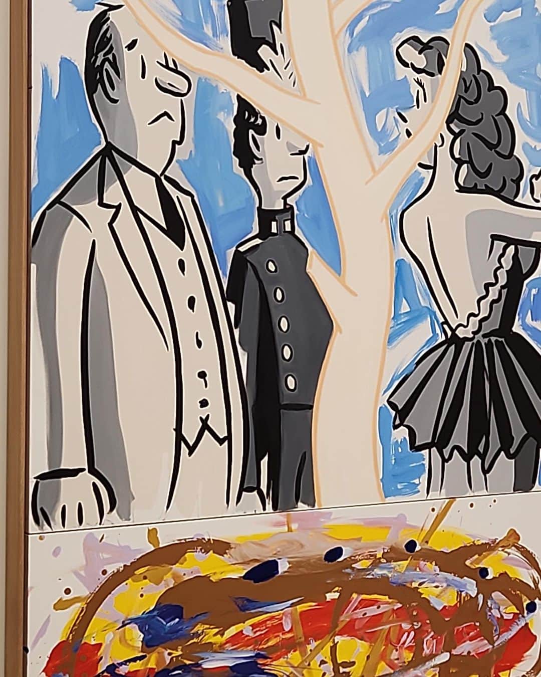 イ・セヨンさんのインスタグラム写真 - (イ・セヨンInstagram)「😐💙#marthajungwirth #anselmkiefer#davidsalle」4月27日 23時06分 - seyoung_10