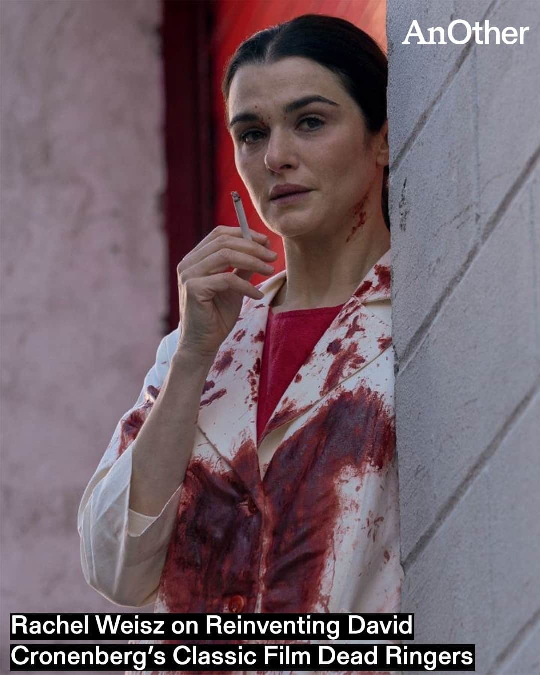 のインスタグラム：「Starring #RachelWeisz as a pair of gynaecologist twins with a serious case of separation anxiety, Dead Ringers is a gender-flipped, queer take on the 1988 David Cronenberg film of the same name. ⁠ ⁠ At the link in bio, @alex_j_denney spoke with Rachel Weisz and showrunner @alice_birch about the making of the new series 📲⁠ ⁠ 📸 Dead Ringers, 2023 (Film still)」