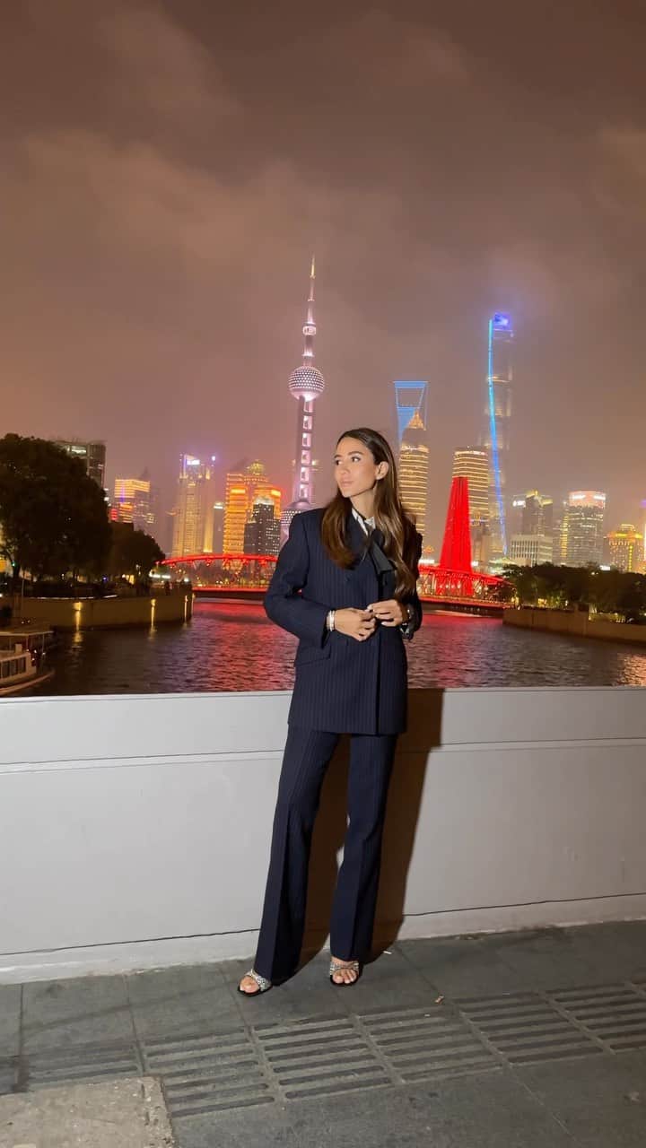 Tamara Kalinicのインスタグラム：「I bet you didnt see that coming? Im in Shanghai for the first time ever - with @gucci for #GucciCosmos」