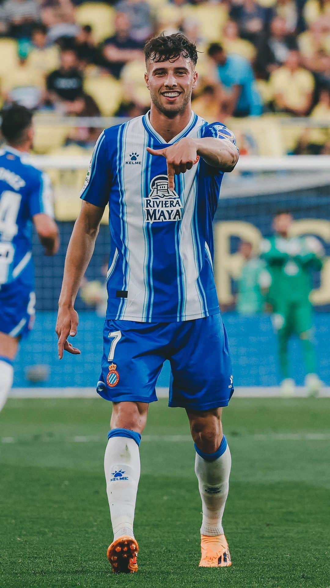 RCDエスパニョールのインスタグラム：「😱 ASÍ SE CELEBRA UN GOL   #VillarrealEspanyol #LaLigaHighlights #CamíDeLaSalvació」