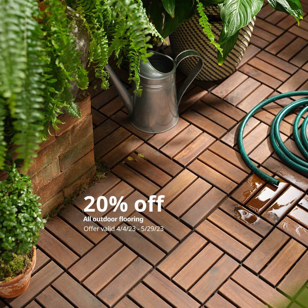 IKEA USAのインスタグラム：「Don't miss out! There's still time to save on sustainable home products like glass food containers, outdoor flooring, curtains, duvet covers and more! Sustainability has never looked (or tasted) better! Learn more at the link in bio.」