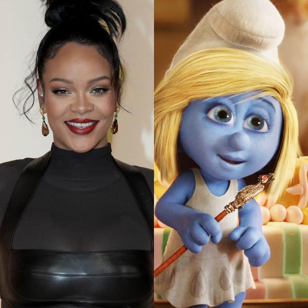 ハリウッド・リポーターさんのインスタグラム写真 - (ハリウッド・リポーターInstagram)「#Rihanna will voice #Smurfette in an untitled animated #Smurfs movie that is set for release in 2025. She will also write and perform original music for the film. ⁠ ⁠ Rihanna said she’s thrilled to be playing this “blue badass" in the reimagined Smurfs. “I get to show up in my PJs in my third trimester,” she added. “I hope this gives me cool points with my kids one day." Smurf up more details at the link in bio.」4月28日 4時05分 - hollywoodreporter