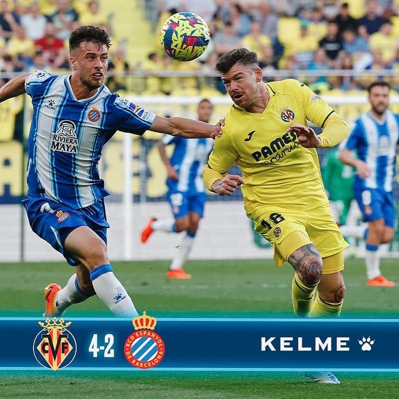 RCDエスパニョールのインスタグラム：「@villarrealcf 4-2 @rcdespanyol  #VillarrealEspanyol #CamíDeLaSalvació」