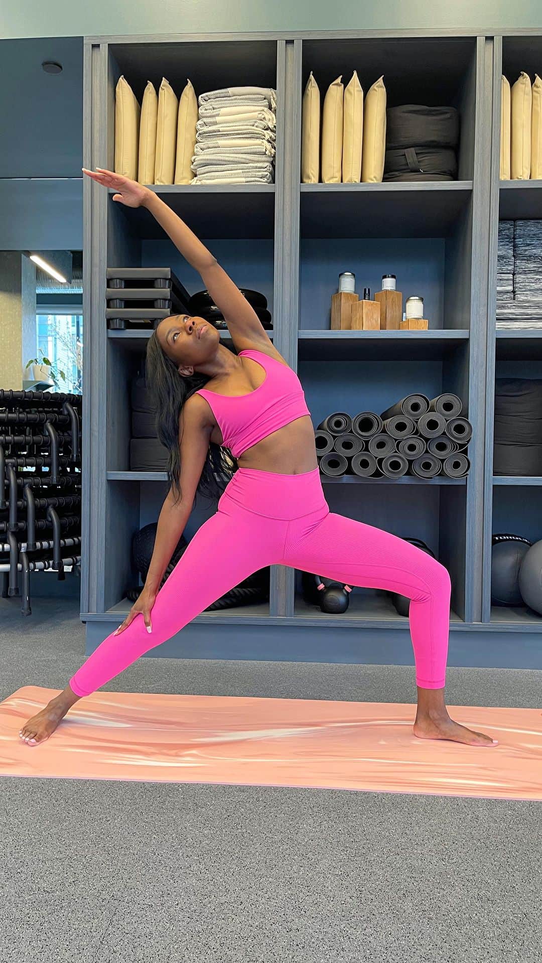 lululemonのインスタグラム：「Wearing Sonic Pink Align may become a personality trait. Get into boldness with buttery-soft, breathable sets at the link in our bio.」