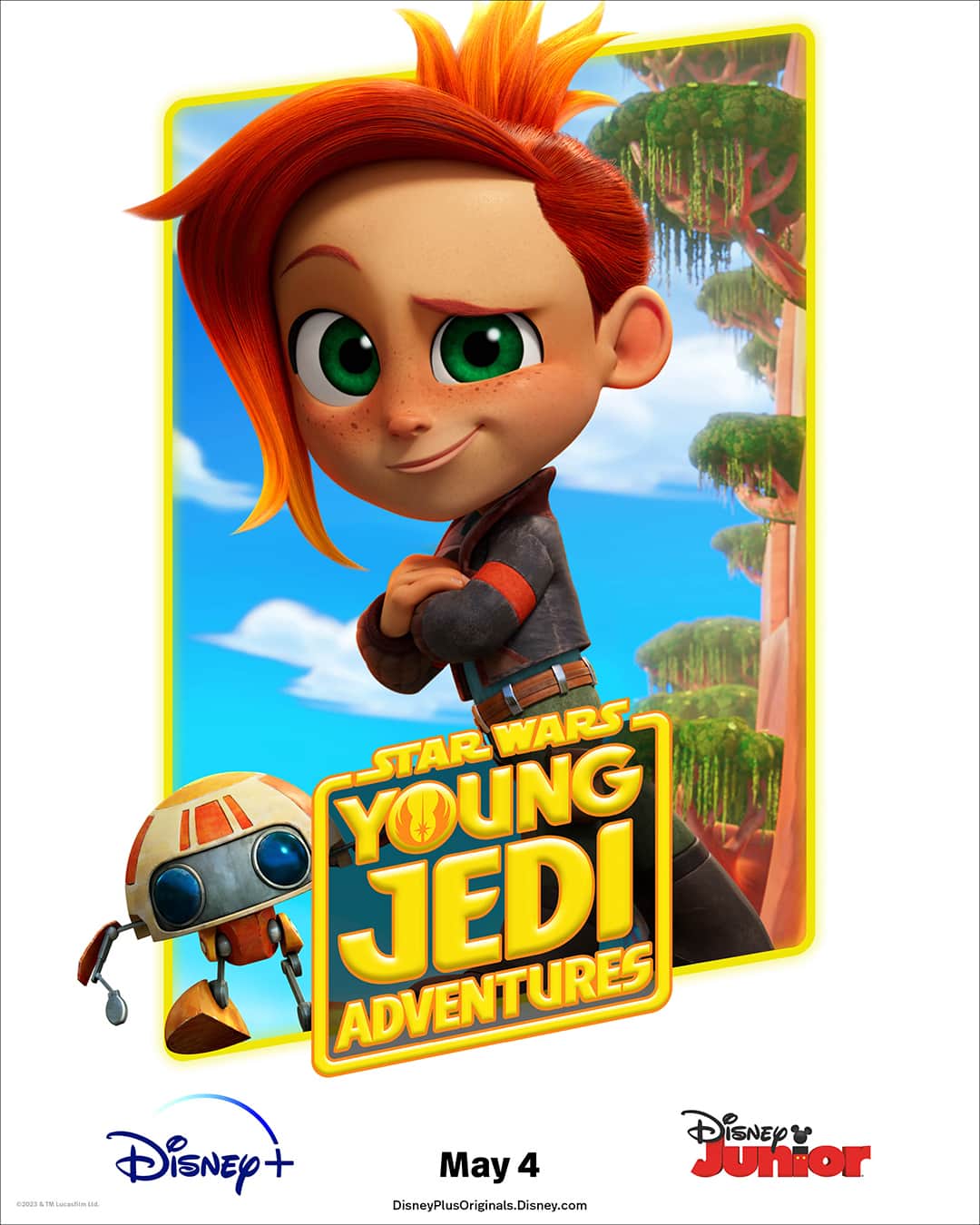Disneyさんのインスタグラム写真 - (DisneyInstagram)「Check out the new posters for Young Jedi Adventures! Coming to Disney+ and Disney Junior May 4.」4月28日 6時13分 - disney