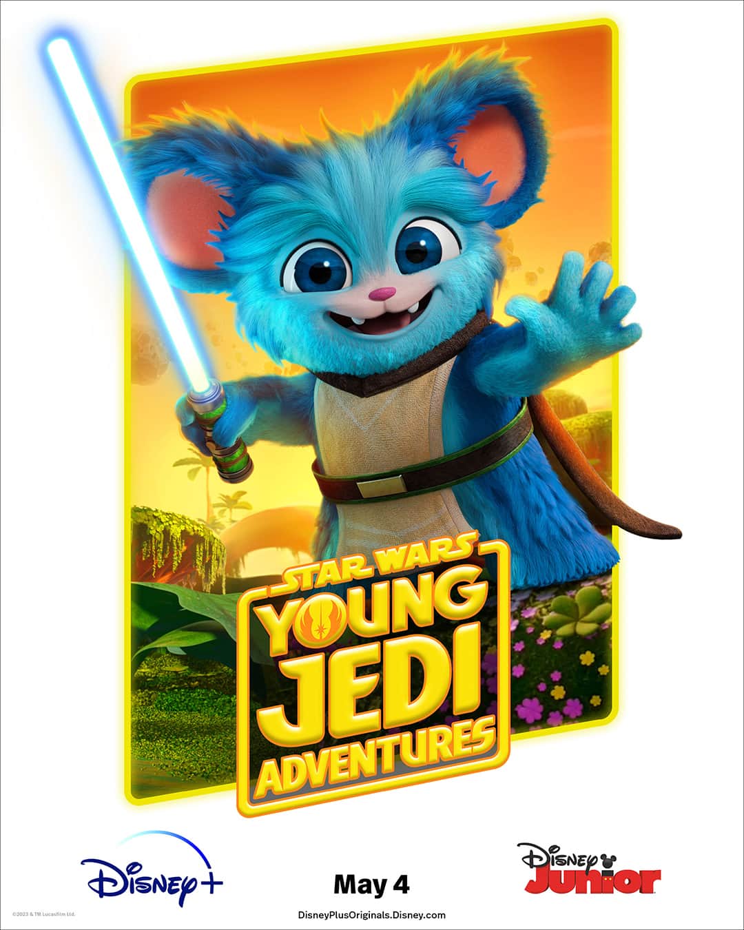 Disneyさんのインスタグラム写真 - (DisneyInstagram)「Check out the new posters for Young Jedi Adventures! Coming to Disney+ and Disney Junior May 4.」4月28日 6時13分 - disney