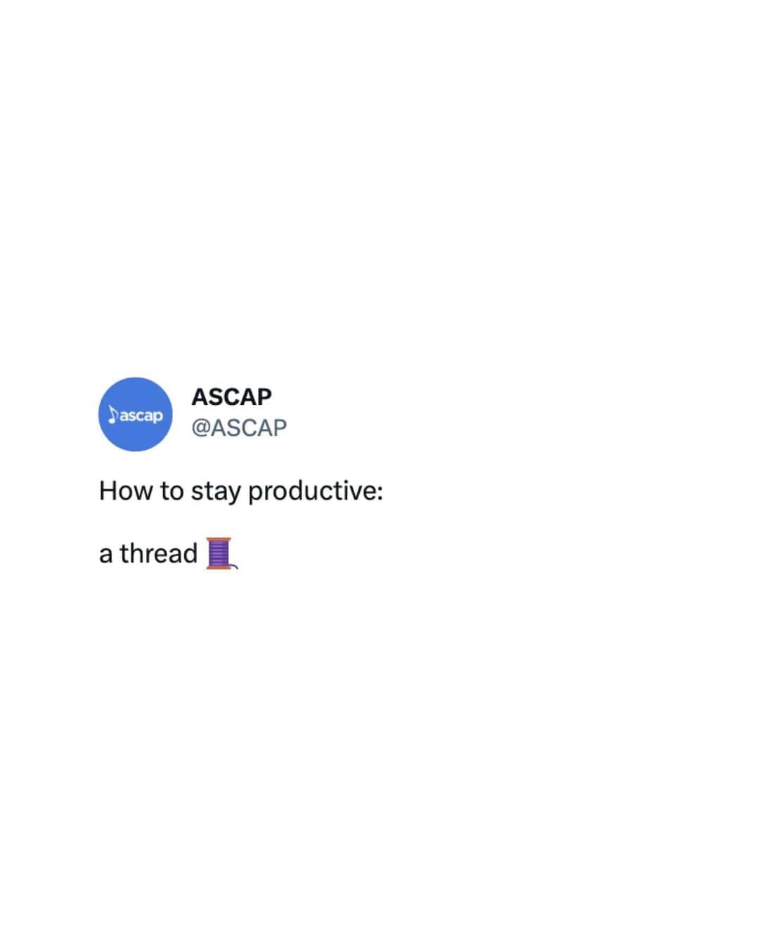 ASCAPのインスタグラム：「Get ready to autopilot your routine 😏  📝 Subscribe to ASCAP’s newsletter for more #ASCAPWellness tips at the 🔗 in bio!  #wellness #productivity」