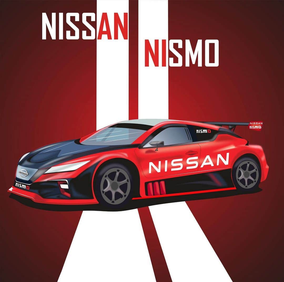 Nissanさんのインスタグラム写真 - (NissanInstagram)「#NissanFanArtFriday appreciation post for the epic LEAF NISMO RC! Thank you @the_maverick10 for your incredible artwork! #NISMO #LEAFNISMORC #Nissan」4月28日 21時30分 - nissan