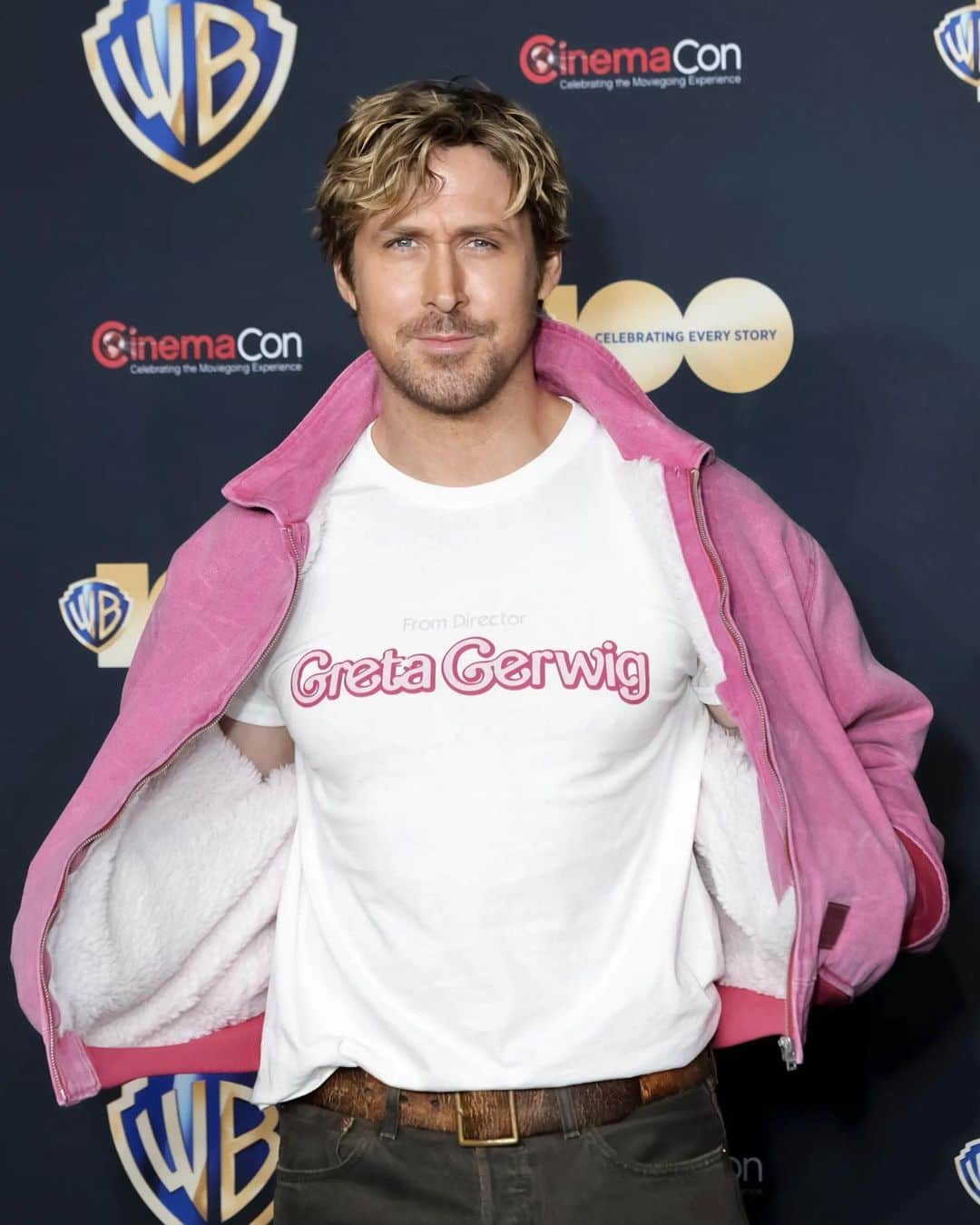 Vogue Runwayさんのインスタグラム写真 - (Vogue RunwayInstagram)「Forget Barbiecore and "quiet luxury," Ken-ergy is the vibe taking over menswear—and fashion—this spring and upcoming summer. Earlier this week at CinemaCon in Las Vegas, Ryan Gosling, wearing a "Directed by Greta Gerwig" tee, spoke about his upcoming role as Ken in "Barbie." “Up until this point, I only knew Ken from afar. I didn’t know Ken from within,” the actor revealed, "I doubted my Ken-ergy.” In the Barbie universe, Ken doesn’t have a raison d’être other than Barbie: She is a doctor, a president, a mermaid, a princess, a fairy—he’s her jobless boyfriend. Understanding this energy, this "Ken-ergy," is crucial to "Barbie," but also to unpacking an undercurrent in menswear that has been spreading everywhere from Get Ready With Me TikToks to the runways and red carpets. This sartorial himbo spirit dominating mainstream men’s style is, dear reader, pure Ken-ergy. If all it takes is some bleach, self tanner, short shorts and a camp collared shirt, sign us up. No thoughts, head empty, as the kids say. Tap the link in bio for more on Ken-ergy by @eljosecriales.」4月28日 6時52分 - voguerunway