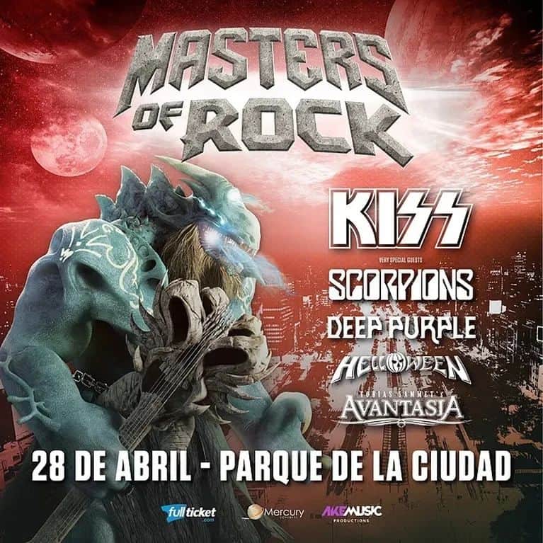 KISSのインスタグラム：「#BuenosAires ! Tomorrow, we ROCK #Argentina for the final time! Will you be there?  #EndOfTheRoadTour #KISS50」