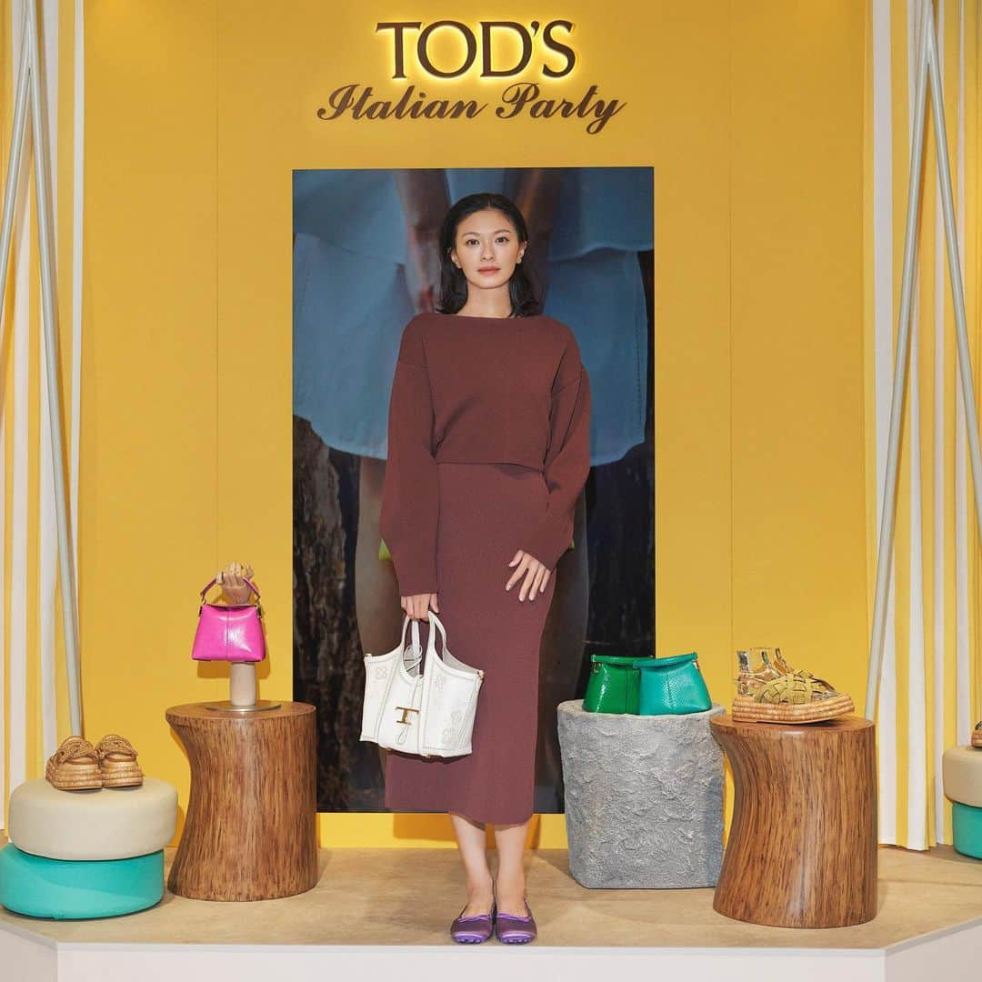 榮倉奈々のインスタグラム：「#Tods #TodsItalianParty #TodsSS23」