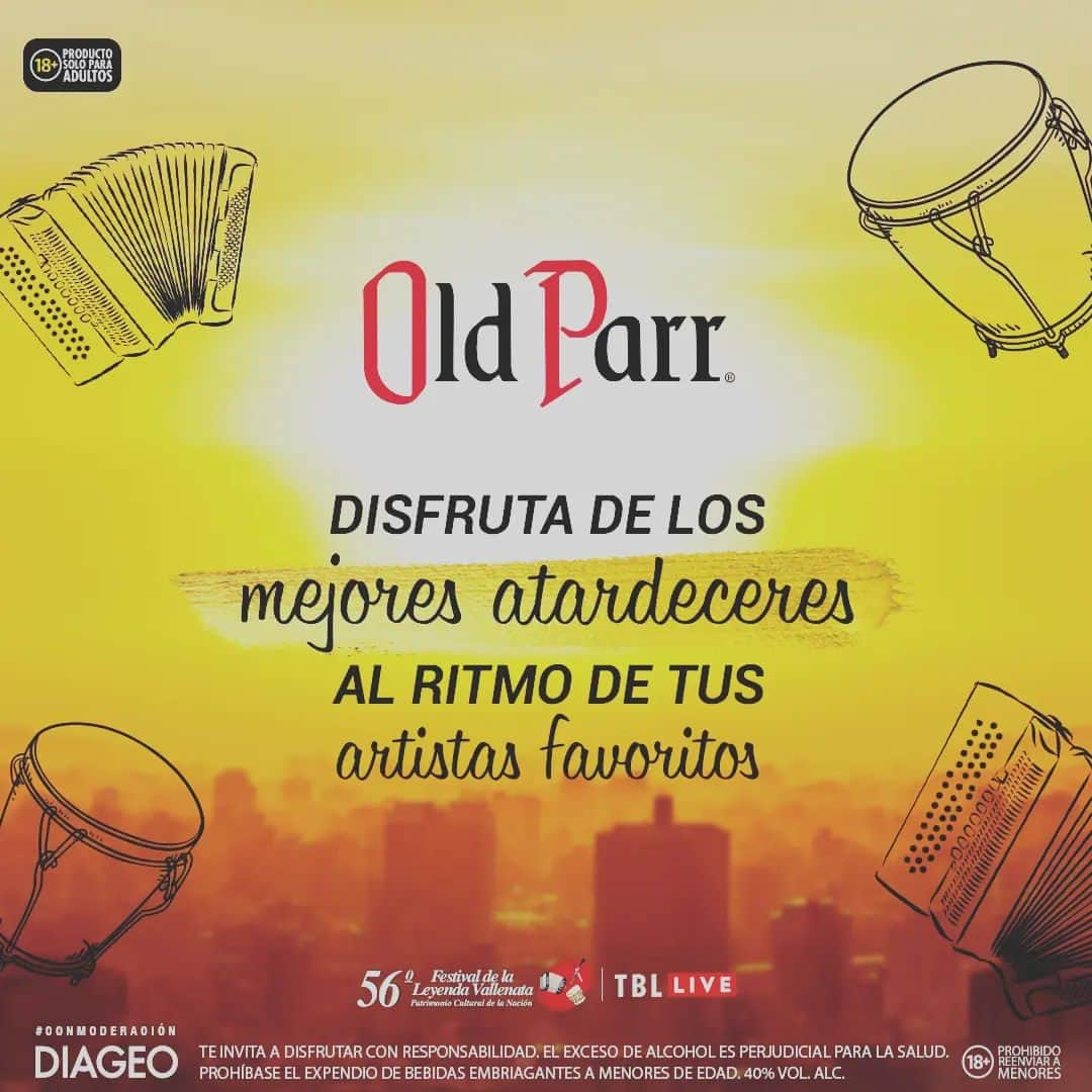 Old Parr Oficialさんのインスタグラム写真 - (Old Parr OficialInstagram)「En el Festival Vallenato, los atardeceres se convierten en una experiencia que debes vivir al ritmo de la música 🎶🌅  @tbl_live @fesvallenato #festivalvallenato #musicayatardeceres」4月28日 8時04分 - oldparroficial