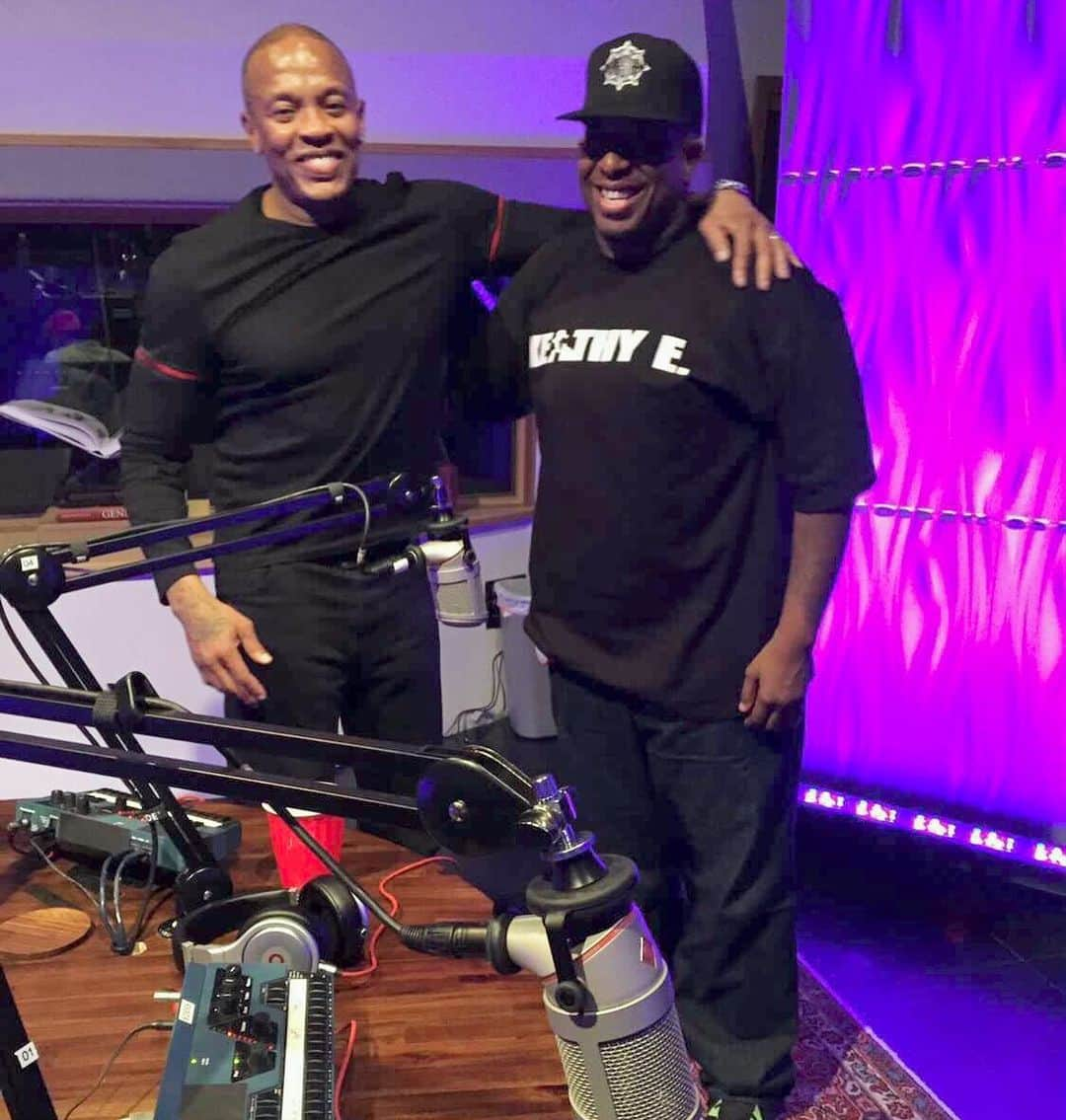 DJプレミアさんのインスタグラム写真 - (DJプレミアInstagram)「An Iconic Moment  @drdre x @djpremier  📸 By @wyanna」4月28日 8時00分 - djpremier