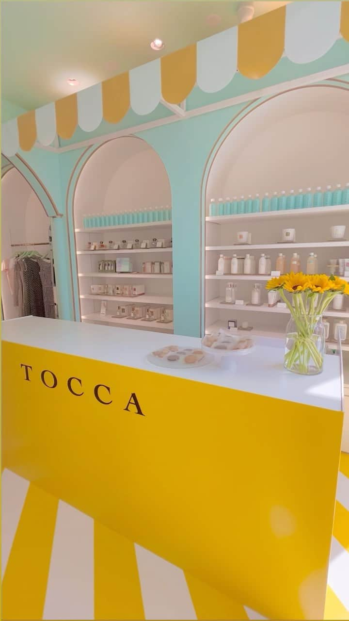 如月さえのインスタグラム：「『 Special Event @TOCCA STORE OMOTESANDO 』🤗🌻 #tocca  #表参道 #トッカストア表参道」