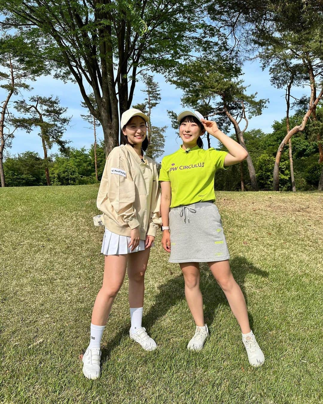 永尾まりやさんのインスタグラム写真 - (永尾まりやInstagram)「ゴルフ日和でゴルフ収録🏌️‍♀️💚  番組名が変わりました！ 『アップグレードゴルフ』  @up_grade_golf   毎週日曜日10:30〜 テレビ東京」4月28日 18時58分 - mariyagi_san