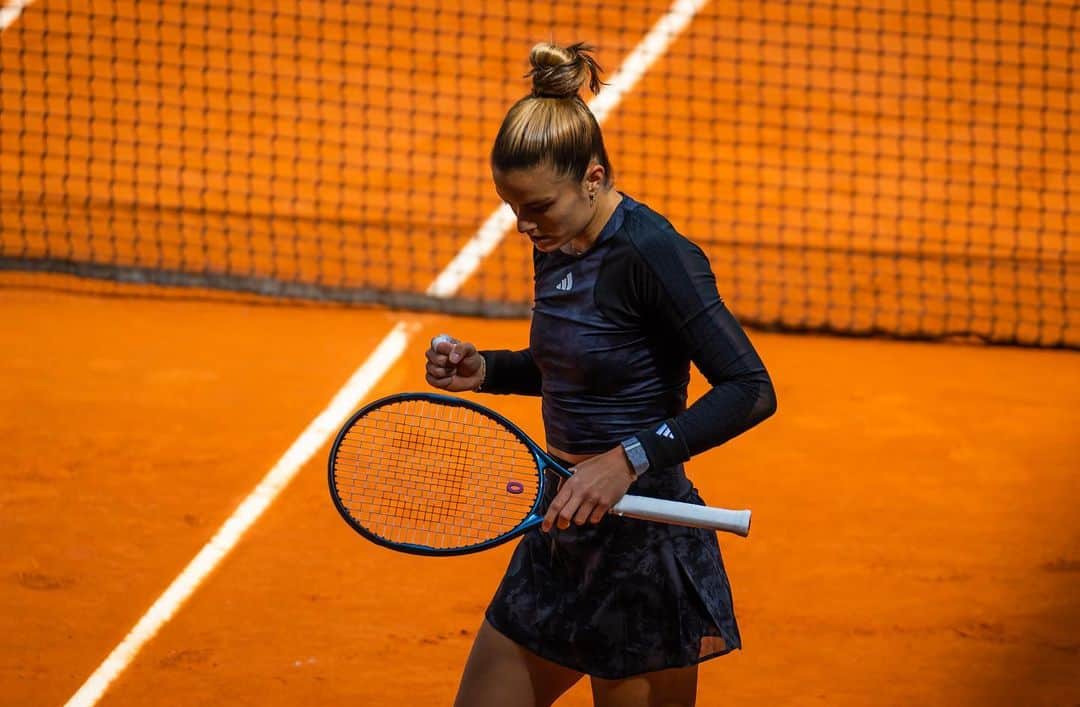マリア・サッカリのインスタグラム：「Good start 💪 @mutuamadridopen」