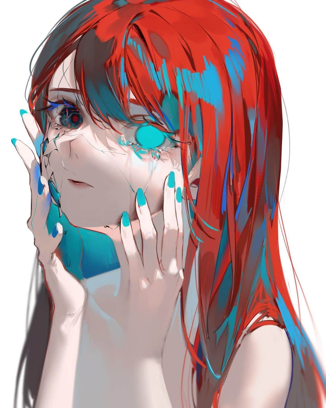 水視ずみのインスタグラム：「#illustration #drawing #illustrator #originalcharacter #イラストグラム #創作」