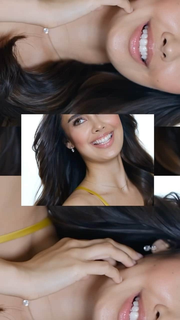 ミーガン・ヤングのインスタグラム：「@meganbata 💛💛💛  Makeup @delosreyesjason  Hair @hairbymarkibarrola  Stylist @adrianneconcept   #meganyoung  #makeupbyjasondr」