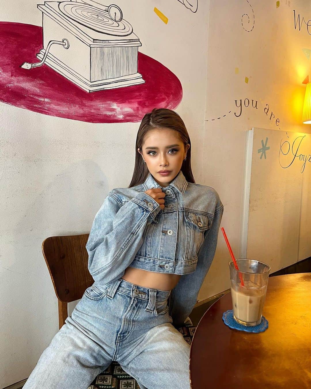 LAGUAGEM デニムセットアップ エーテル 