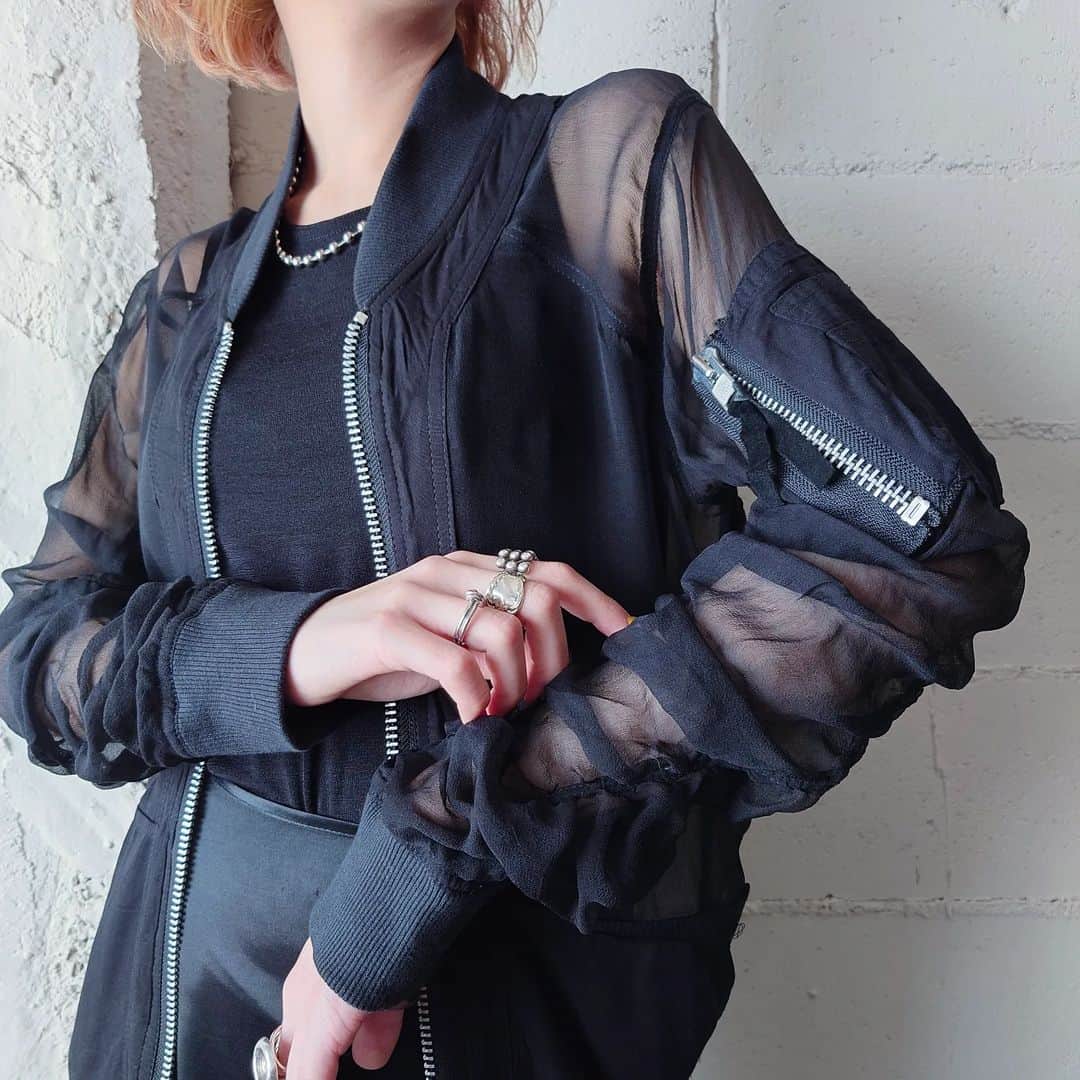 吉祥寺 古着屋 Orfeoのインスタグラム：「. ●GW SPECIAL ITEMS Vol.2● 4/29 New Arrival . ●Sheer MA-1  . . . ※お問い合わせに関しては通常よりもお時間をいただく場合もございますことをご了承ください。  #orfeo #kichijoji #tokyo #vintage #used #fashion #coordinate #outfit #オルフェオ #吉祥寺 #東京 #古着 #古着屋 #ヴィンテージ #レディース古着 #吉祥寺古着屋 #コーディネート  . . お問い合わせはインスタグラムのプロフィール掲載のメールアドレスにお願いいたします。コメント、DMでのお問い合わせは受け付けておりませんのでご了承ください。 店頭に出ていないONLINE SHOPの商品もご購入頂けます。気になる商品がございましたら店頭スタッフにお気軽にお声掛けください。」