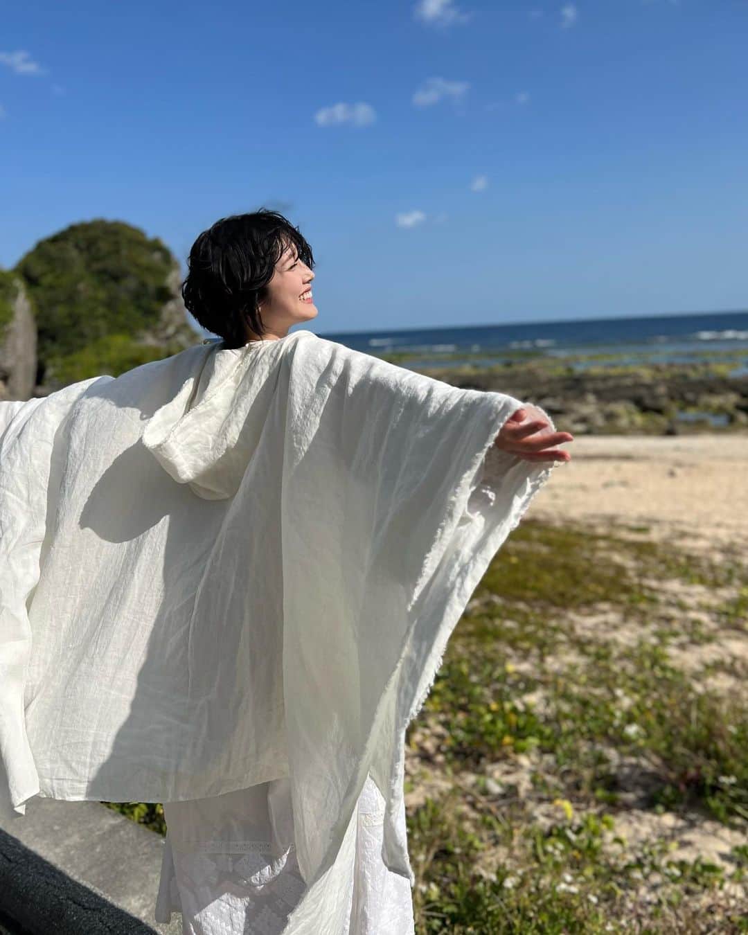 松田るかのインスタグラム：「楽しそうなやつ🤍🕊」