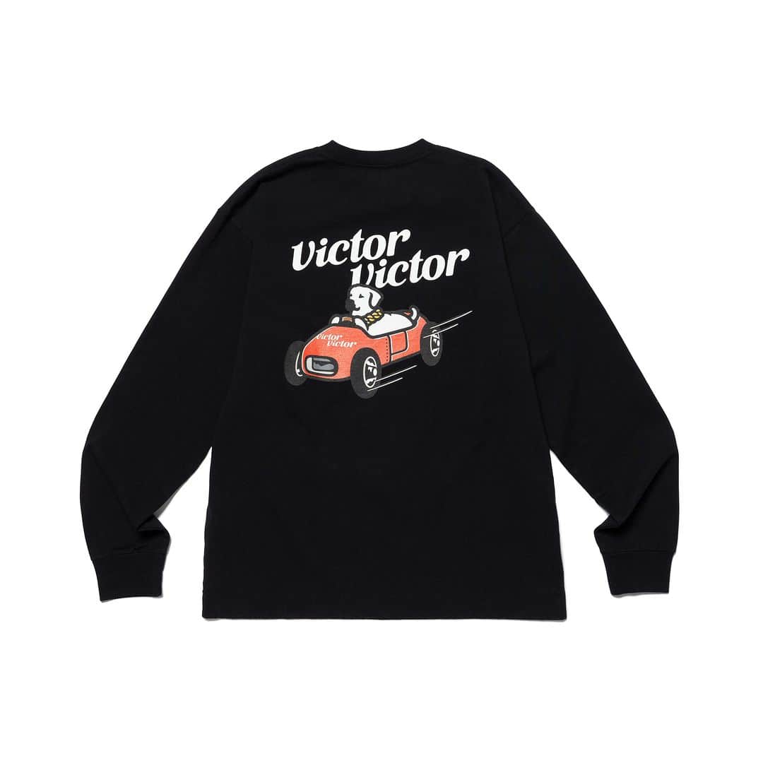 HUMAN MADEさんのインスタグラム写真 - (HUMAN MADEInstagram)「“VICTOR VICTOR L/S T-SHIRT” is available at 29th April 11:00 am (JST) at Human Made Online Store.   4月29日AM11時より、”VICTOR VICTOR L/S T-SHIRT” が HUMAN MADE のオンラインストアにて発売となります。  Victor Victor Worldwideを象徴するロゴがフロントにあしらわれたロングスリーブTシャツ。存在感のあるグラフィックがバックスタイルを彩ります。左袖口のHUMAN MADEのハートロゴもポイント。  Long sleeve T-shirt with Victor Victor Worldwide’s iconic logo on the front. The bold back graphic is a feature, while the Human Made logo on the left cuff adds a finishing touch.」4月28日 11時09分 - humanmade