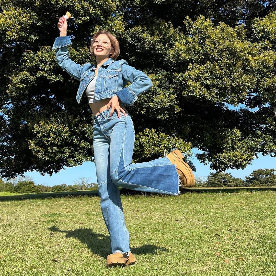 矢部ユウナさんのインスタグラム写真 - (矢部ユウナInstagram)「Nemophila 🌼　ロッキンでしか行ったことのなかった️ひたちなか海浜公園🫢ドライブしながら楽しかった♡」4月28日 12時22分 - yunaaay1030